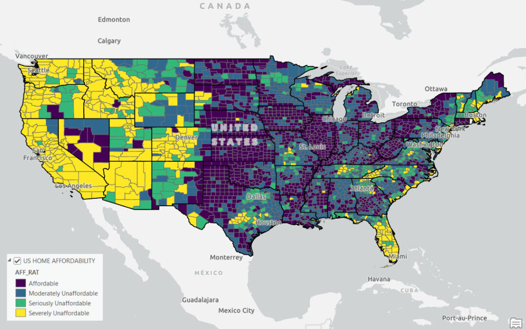 Rising Prices, Rising Peaks – Home Unaffordability Surges Through the Intermountain West, Texas, Southeast